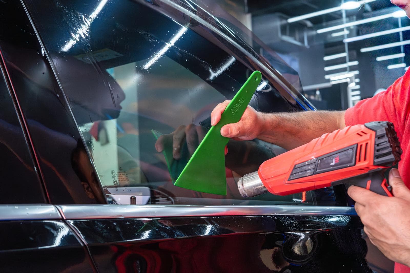 Professional Window Tinting - Expert tinting installation at SoftTouch Qatar | Professional window tinting services in Qatar