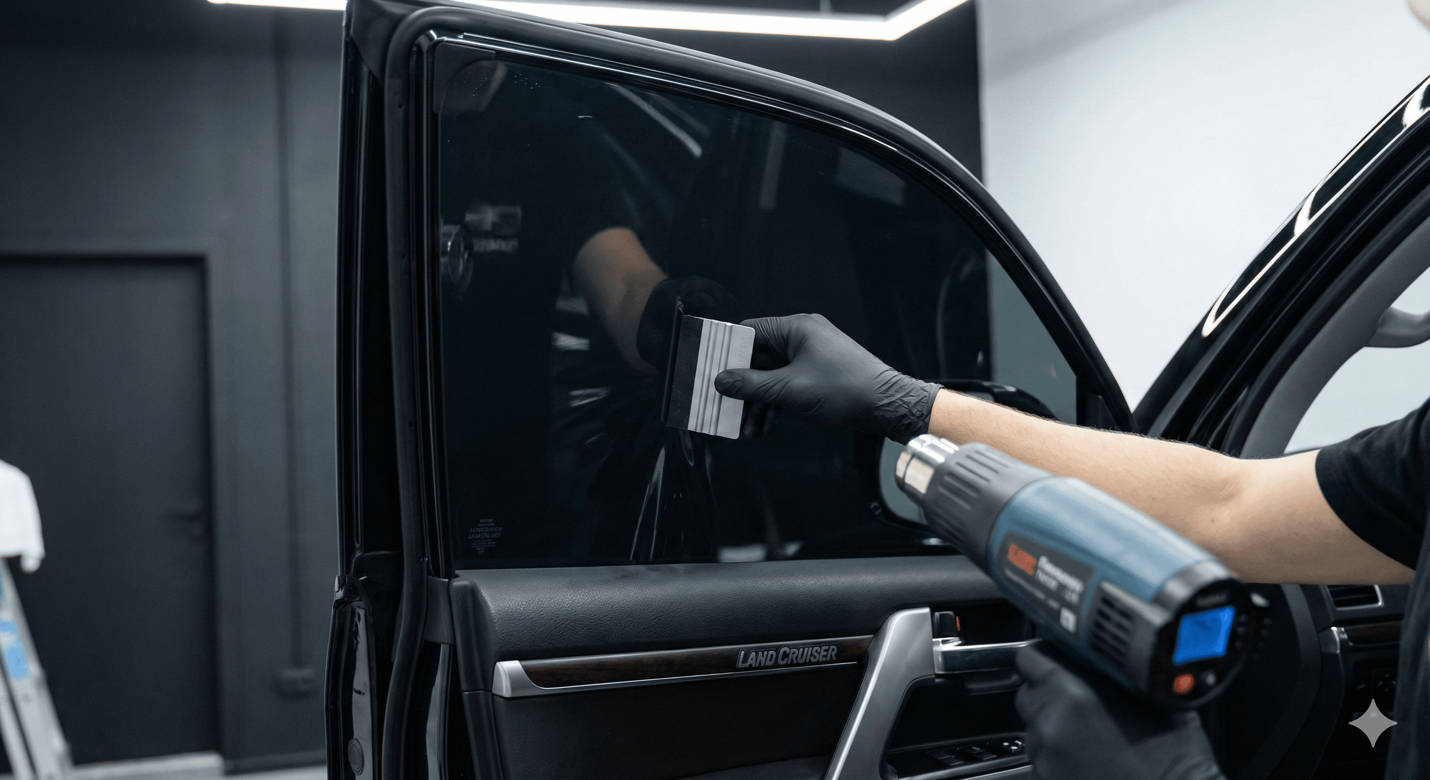 Window Tinting service at SoftTouch Qatar - Professional window tinting installation and services in Qatar